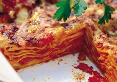 Lasagne med bacon