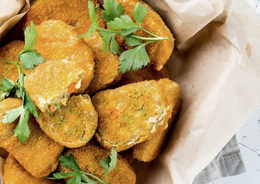 Nuggets de pollo y brocóli