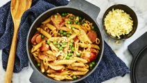 Mexikansk korvpasta