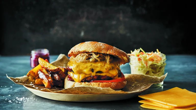 Double Cheddar Cheeseburger – heerlijke klassieker