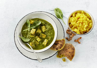 Palak paneer