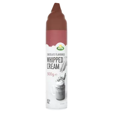 Arla Pro Chocolate Flavoured Whipped Cream 500g