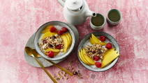 Chiagrød med mælk