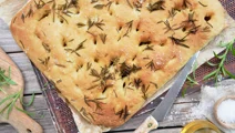 Focaccia brød