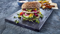 Halloumi burger