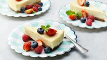 Witte chocolade cheesecake