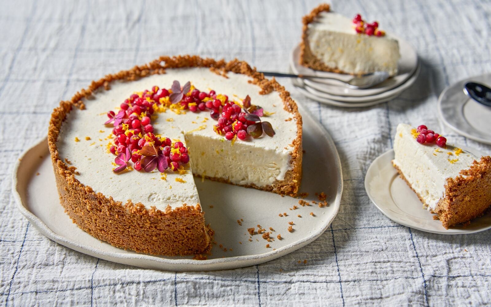 Pepparkakscheesecake