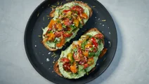 Avocado bruschetta