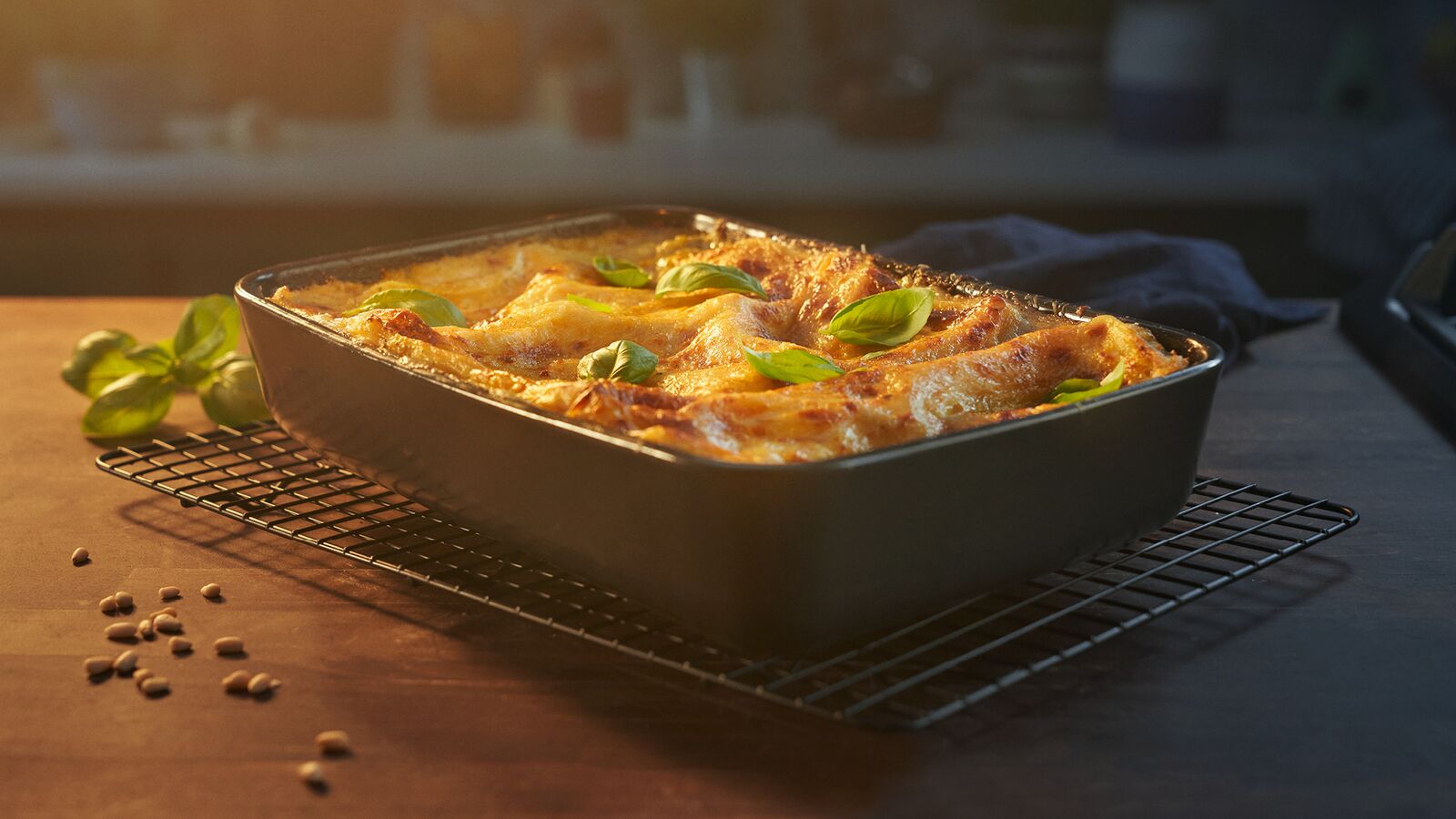 Pesto lasagne with sweet potato | Lurpak®