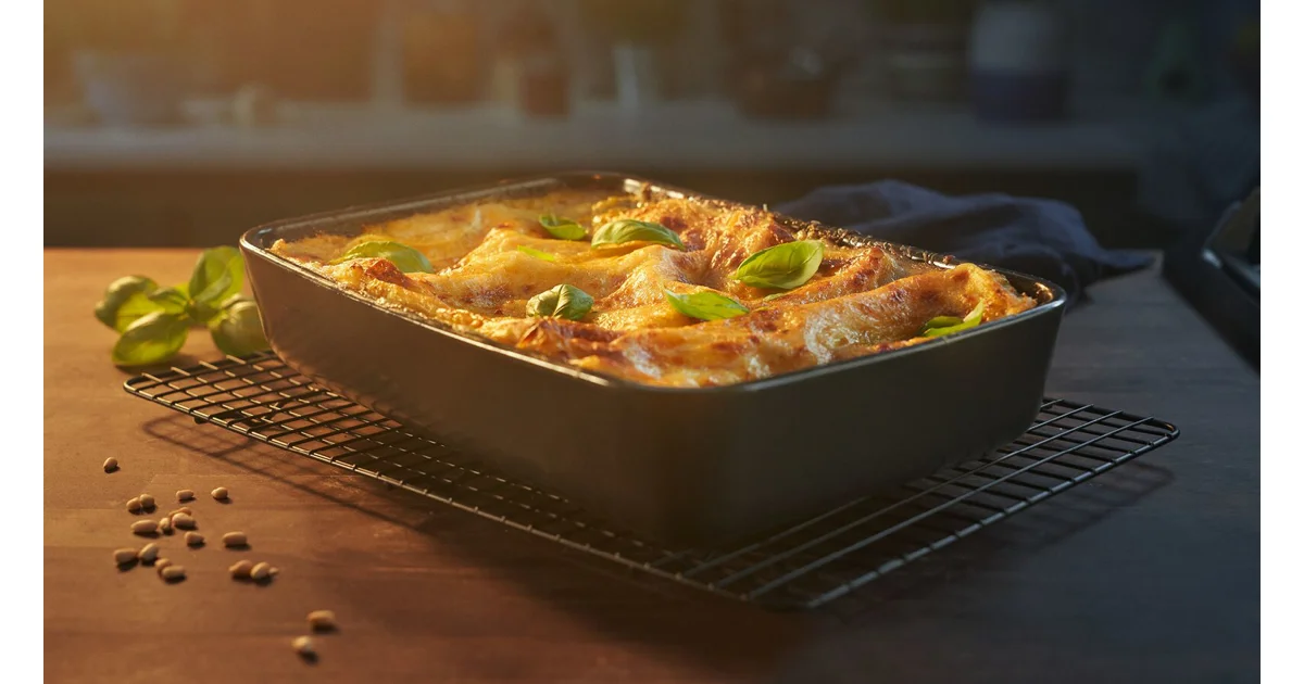 Pesto lasagne with sweet potato | Lurpak®