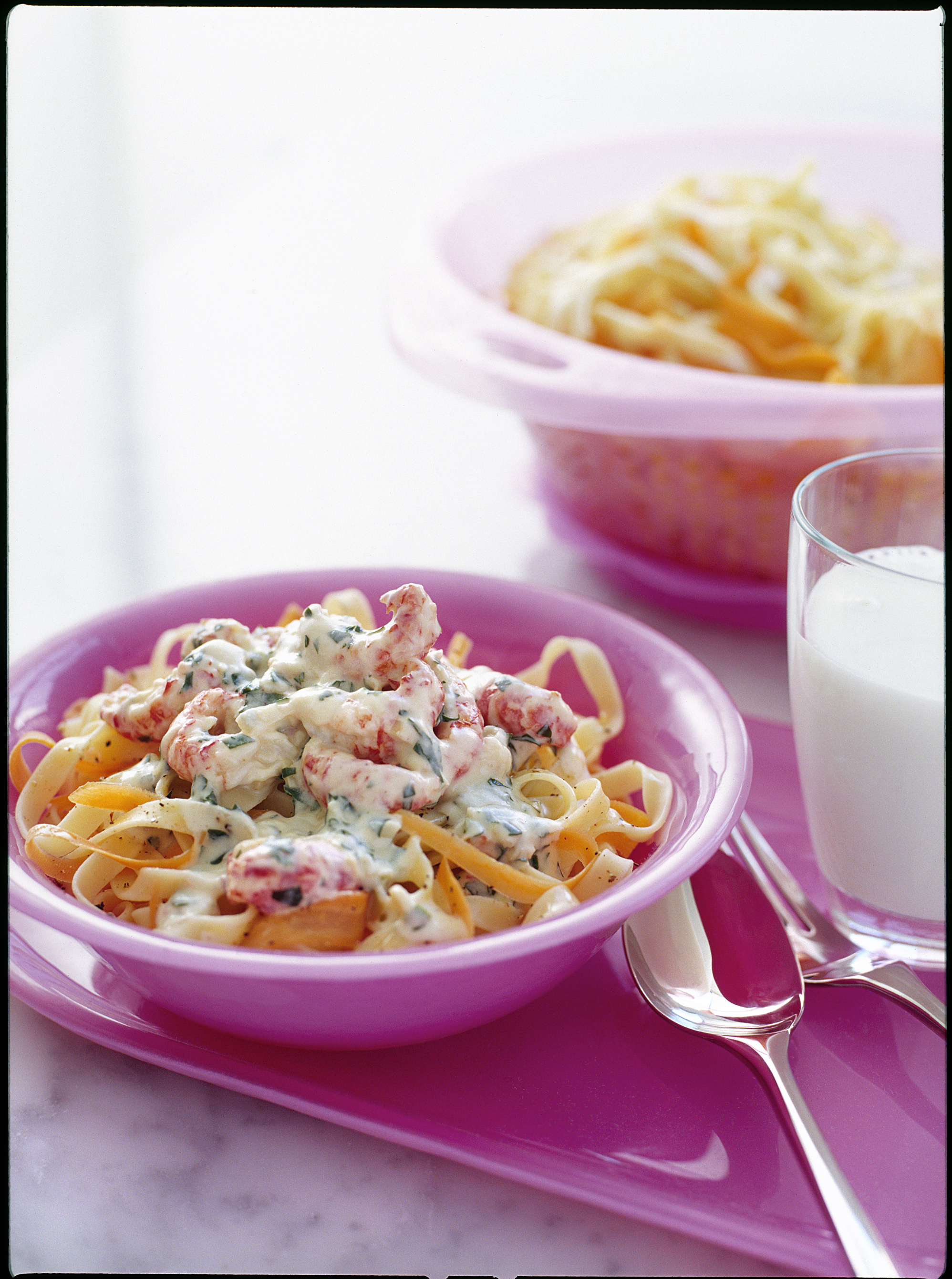 Schnelles Flusskrebs Pasta Rezept | Arla - Rezept