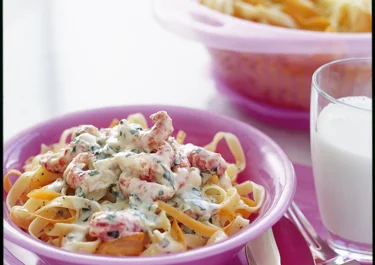 Crayfish pasta