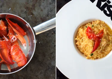 Lobster risotto
