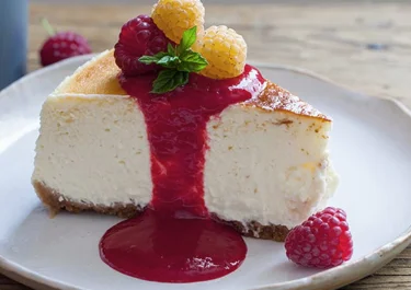 Tarta de queso keto con Arla Queso de untar Natural