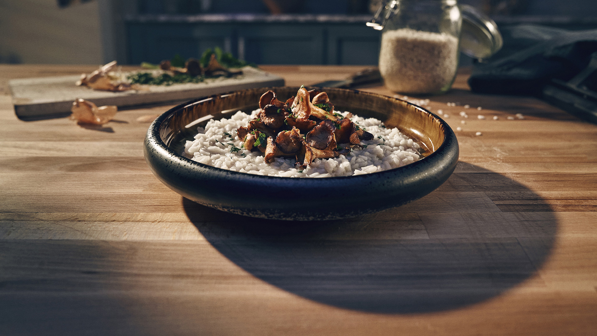 MUSHROOM RISOTTO