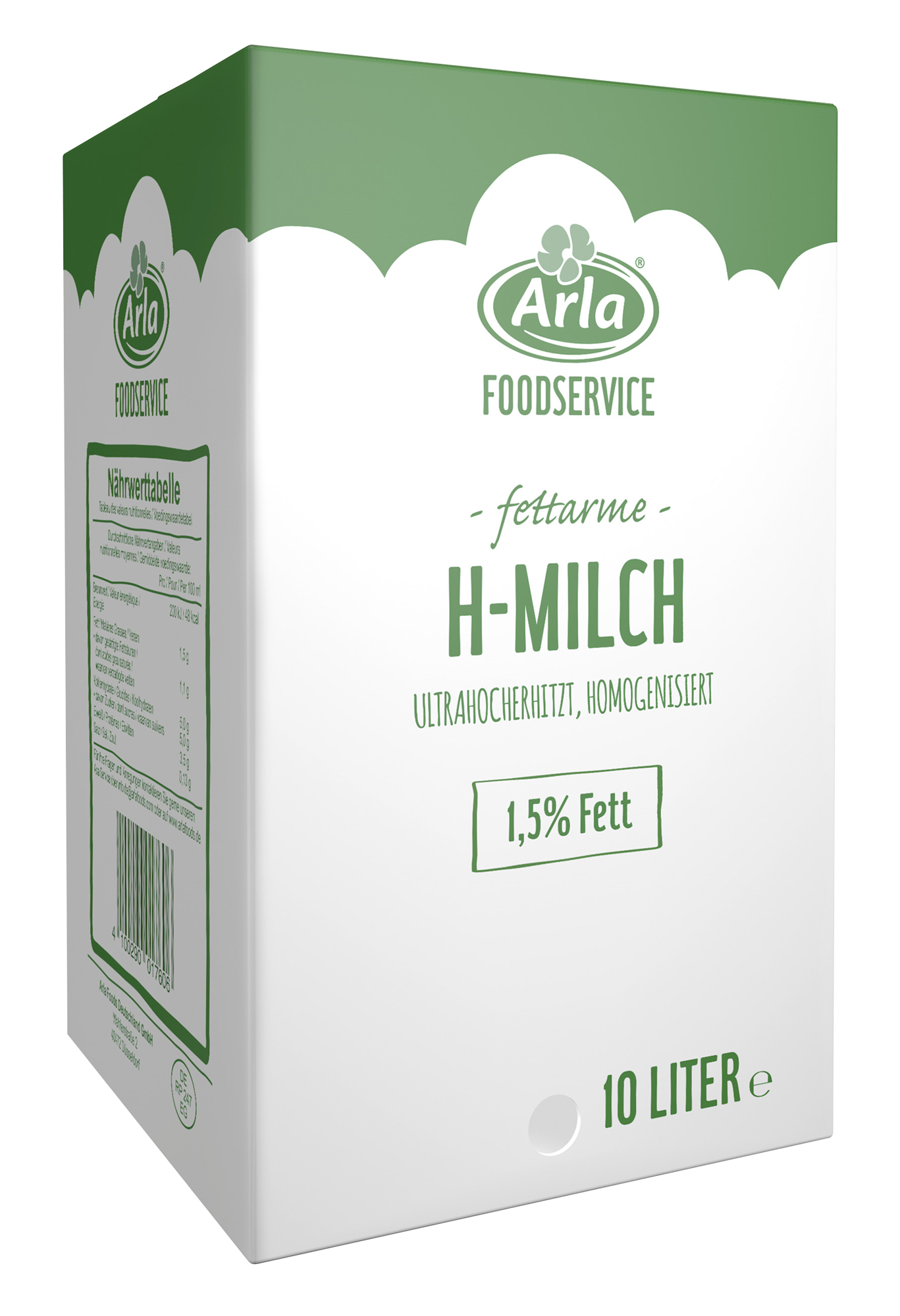 Fettarme H-Milch 1,5 % Fett
