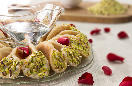 قطايف بالقشطة