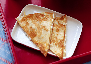 Stekta osttortillas