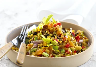 Rijstsalade