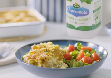 Creamy Waste Less Mac and Cauliflower Cheese