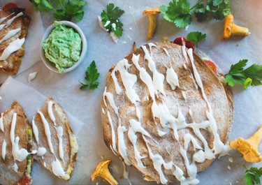 Sopp quesadillas