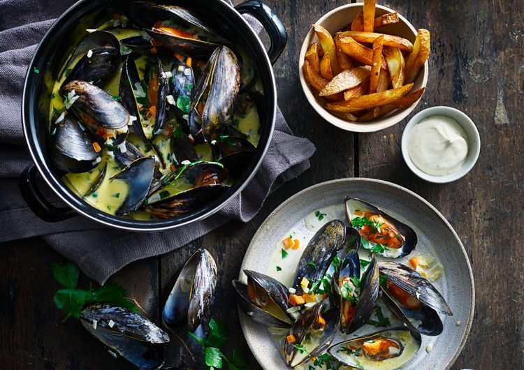 Moules Frites Arla Recipe Arla UK