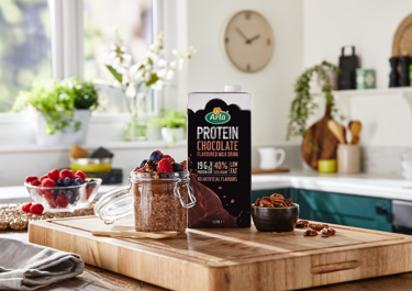 Easy Chocolate High Protein Overnight Oats Recipe