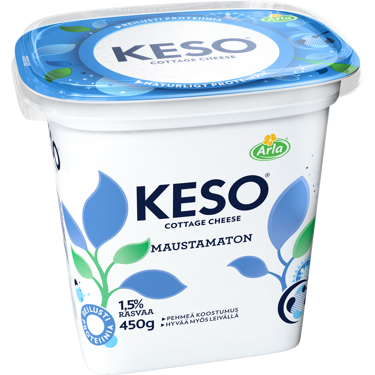 Arla Keso maustamaton raejuusto 1,5% 450g