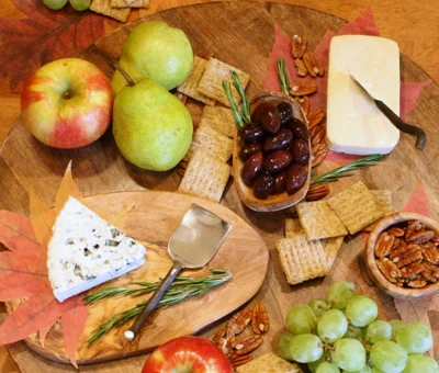 Award-winning cheese board