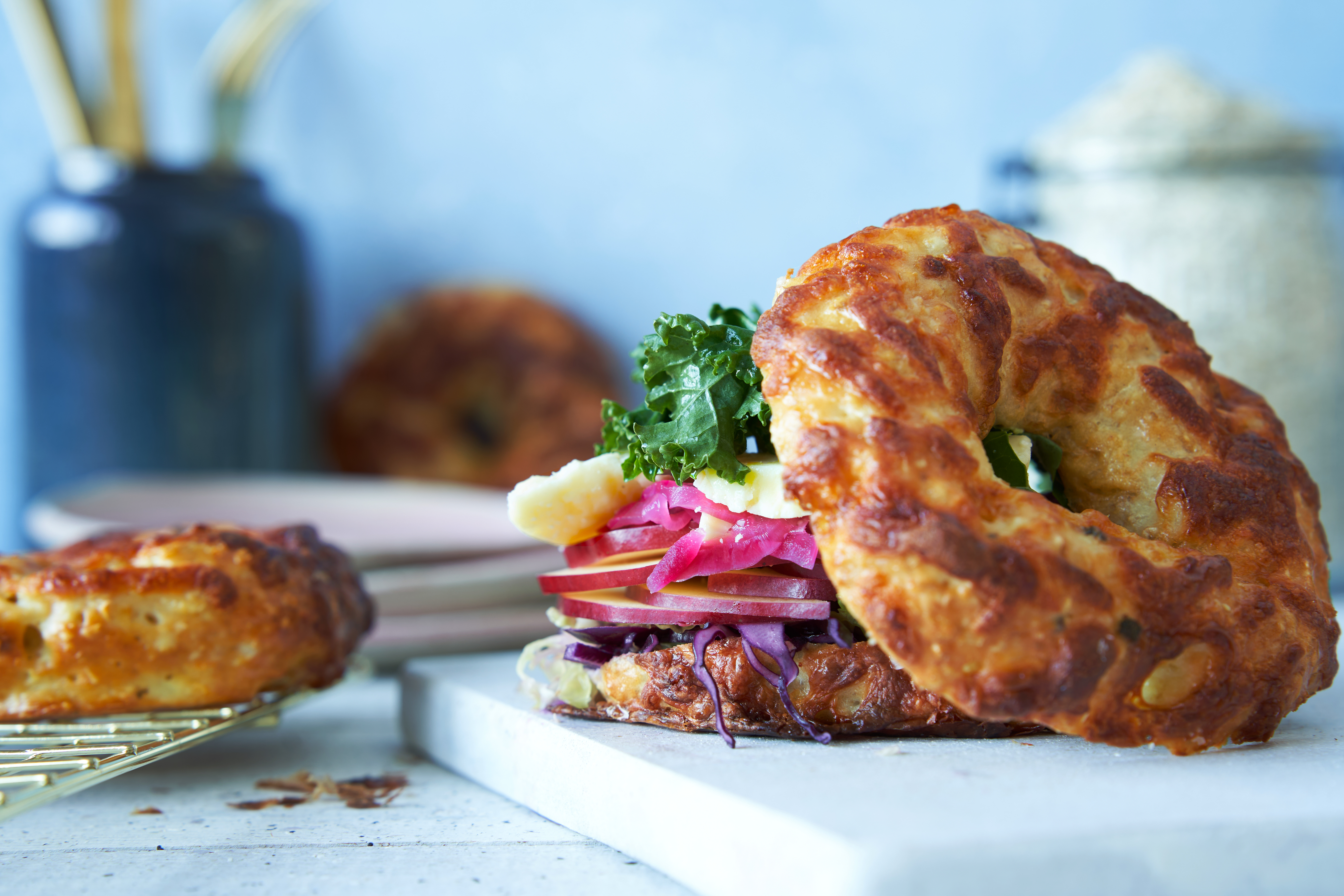 Bagels mit Skyr Rezept | Arla - Rezept