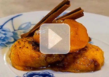 Melocotones al horno