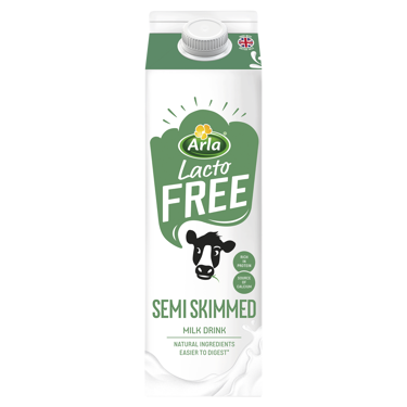 Arla LactoFREE Semi Skimmed Milk Drink 1L