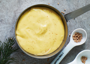 Smørsauce med sennep