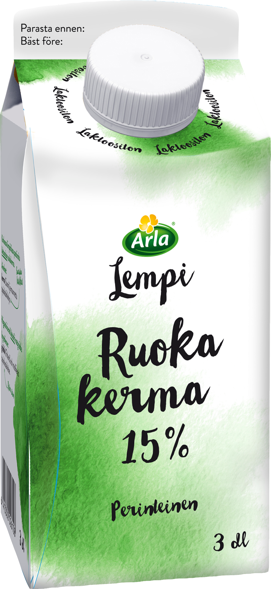 Arla Lempi ruokakerma 15% 3dl laktoositon