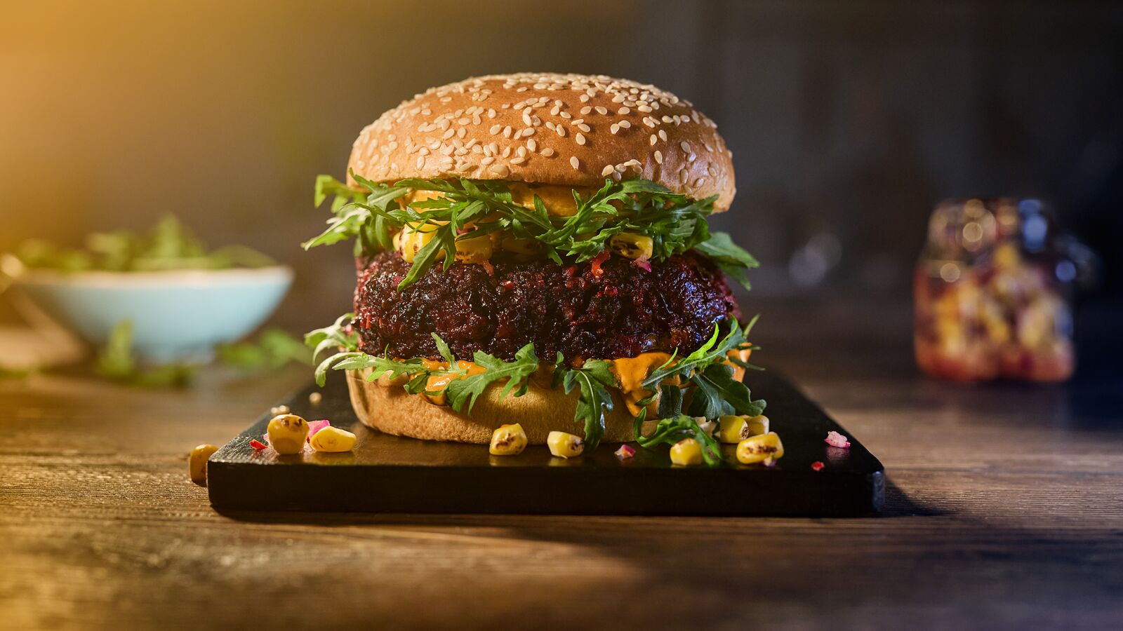Veggie burgers ( Recipe ) | Lurpak®