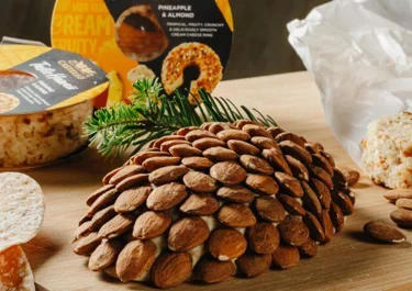 Piñas rellenas de Castello® Decorado Hawai Piña&Almendras