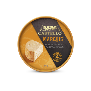 Castello Marquis puna-valkohomejuusto 150g