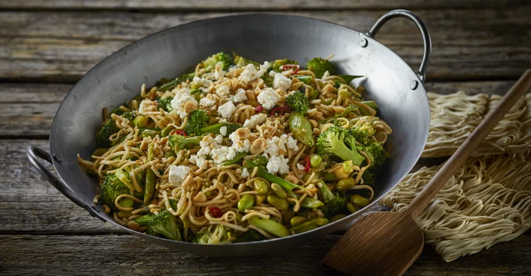 النودلز المقلي