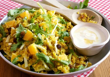 Quinoa med saffran