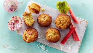 Rabarbermuffins