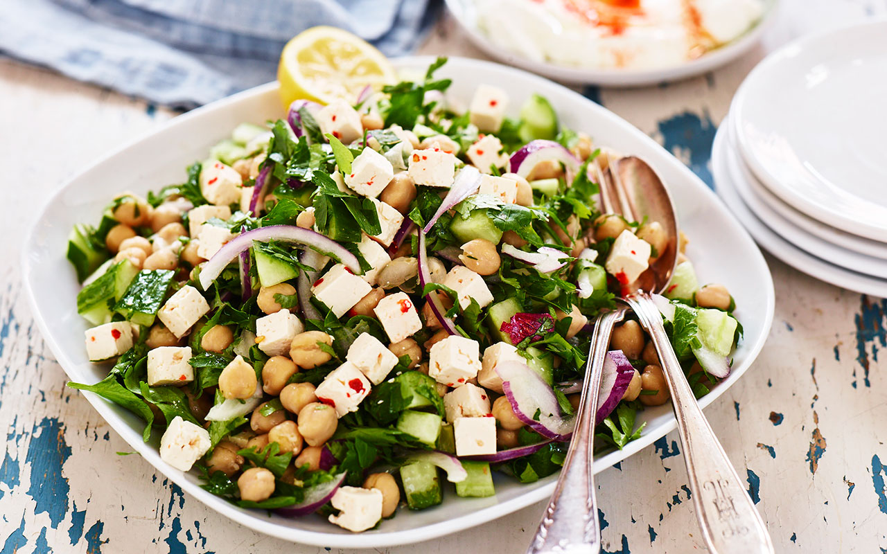 Chickpea salad 