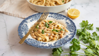 Sitruunainen kikhernepasta