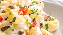 Garnalenfettuccine