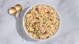 Salade de pommes de terre au cheddar fumé