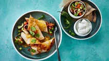 Enchiladas med bønner