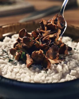 RISOTTO Z GRZYBAMI