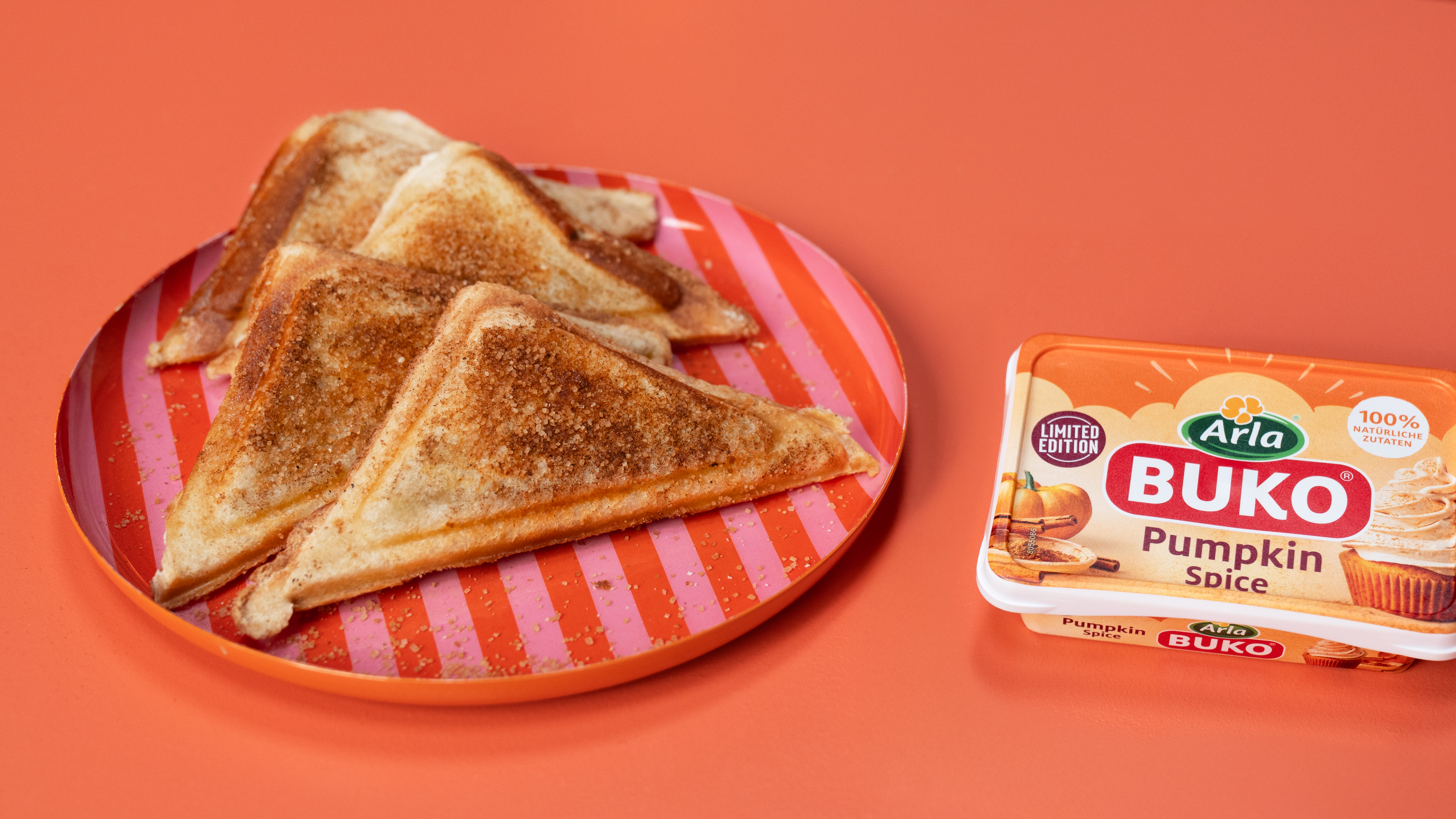 Sandwich mit Pumpkin Spice