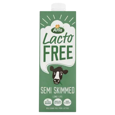 Arla LactoFREE Long Life Semi Skimmed Milk Drink 1L