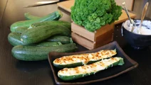 Gebakken courgette