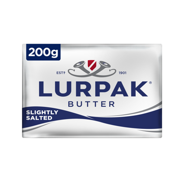 Lurpak Slightly Salted Block Butter 200g